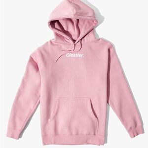 Glossier Pink Hoodie